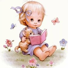 Схема вышивки «Деточка»