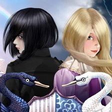 Схема вышивки «школа добра и зла»