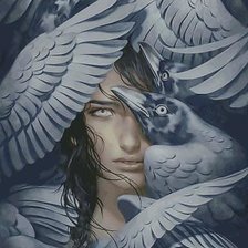 Схема вышивки «взгляд»