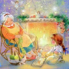 Схема вышивки «Рождество»