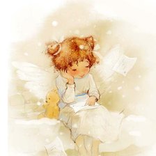 Схема вышивки «Ангел»