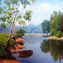 Схема вышивки «природа»