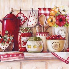 Схема вышивки «COCINA»