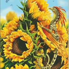 Схема вышивки «краски лета»