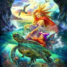 Схема вышивки «навстречу приключениям»