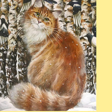 Схема вышивки «Серия "Коты".»