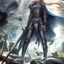 Схема вышивки «Девушка»