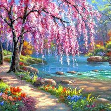 Схема вышивки «Природа»