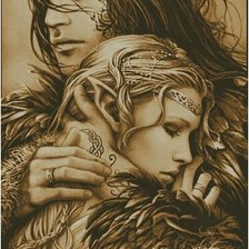 Схема вышивки «любовь навеки»