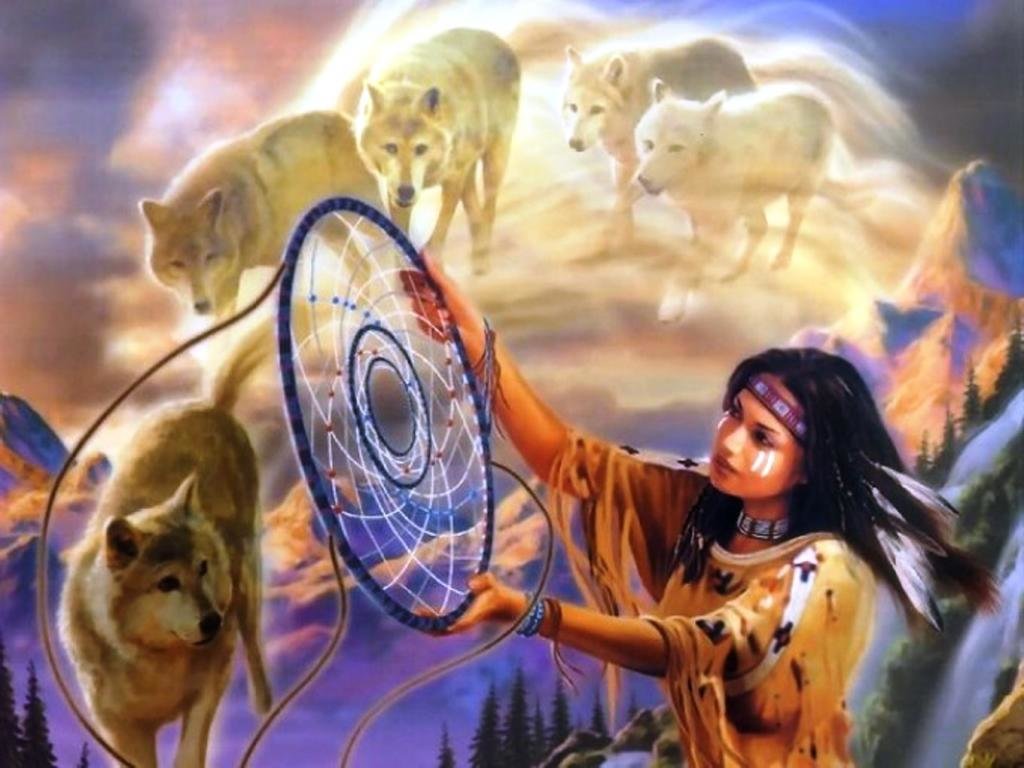 ловец снов - девушка фентези - оригинал