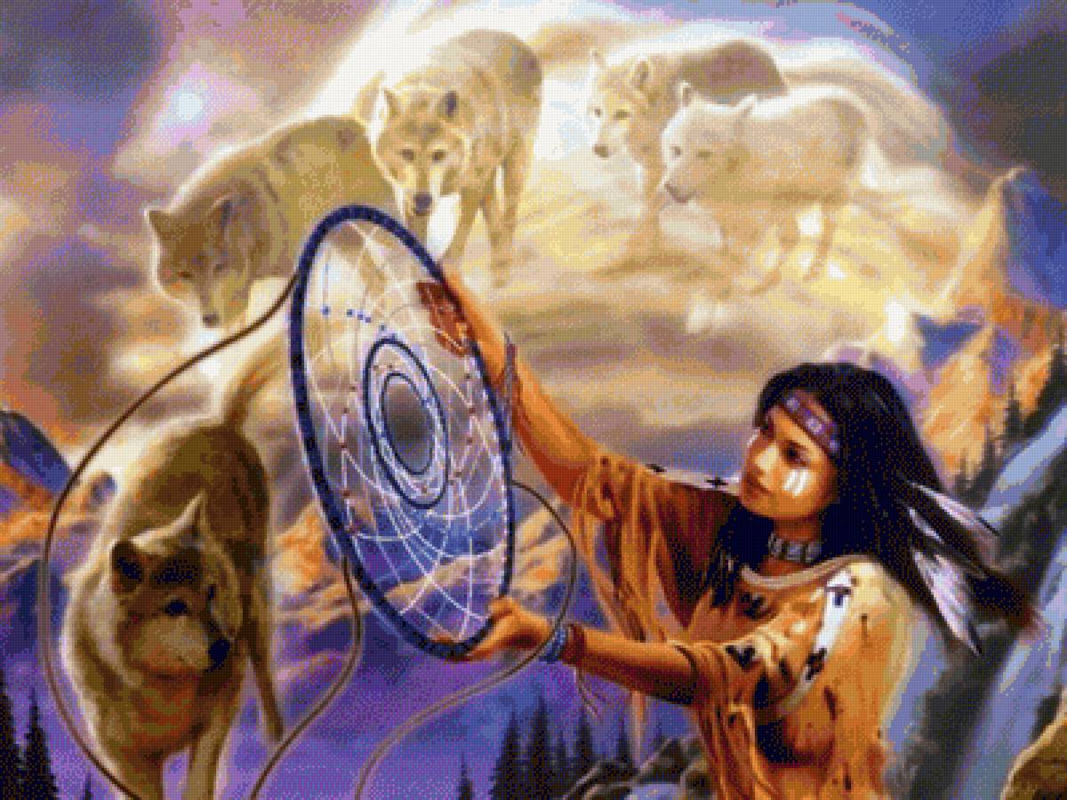 ловец снов - девушка фентези - предпросмотр