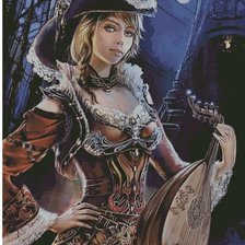 Схема вышивки «пиратка»