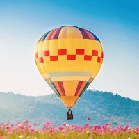 Схема вышивки «Viaje en Globo»