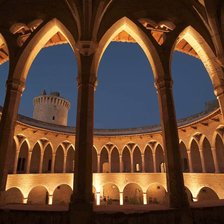 Схема вышивки «Castell de Bellver»