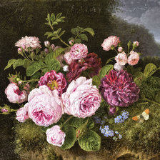 Схема вышивки «цветы»