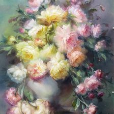 Схема вышивки «букет»