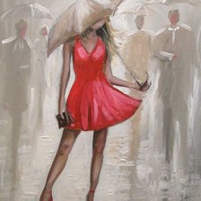 Схема вышивки «mujer»