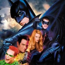 Схема вышивки «BATMAN»