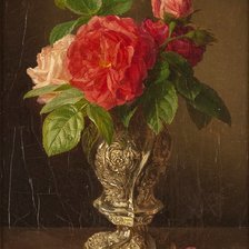 Схема вышивки «розы»