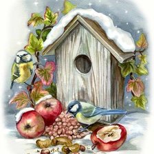 Схема вышивки «природа»