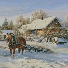 Зимний день