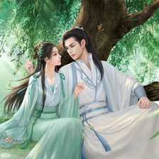 Схема вышивки «Пара»