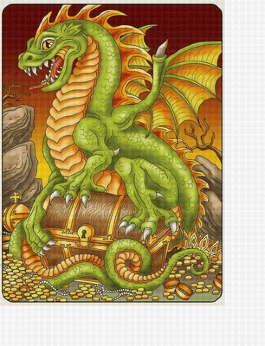 №2214000 - детские, фэнтези, драконы, сказка - предпросмотр