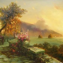 Схема вышивки «Морской пейзаж»