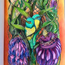 Схема вышивки «Панно»