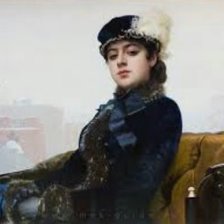 Схема вышивки «Незнакомка»