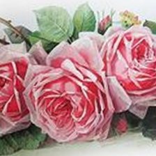 Схема вышивки «ПАНЕЛЬКА- РОЗЫ»