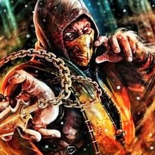 Схема вышивки «Mortal Kombat»