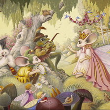 Схема вышивки «Сказка»