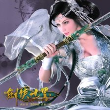 Схема вышивки «Девушка»