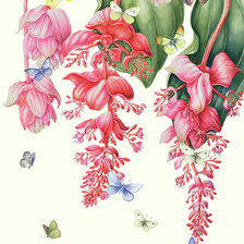 Схема вышивки «Цветы»