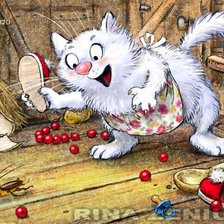 Схема вышивки «Мурка»