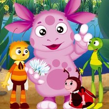 Схема вышивки «Лунтик»