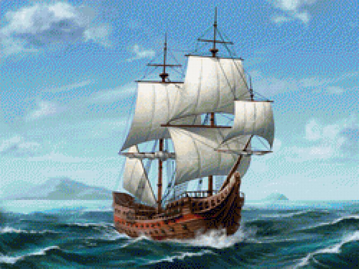 Medieval ship - предпросмотр