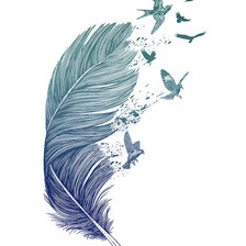 Схема вышивки «Птицы»