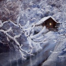 Схема вышивки «Дорога домой»