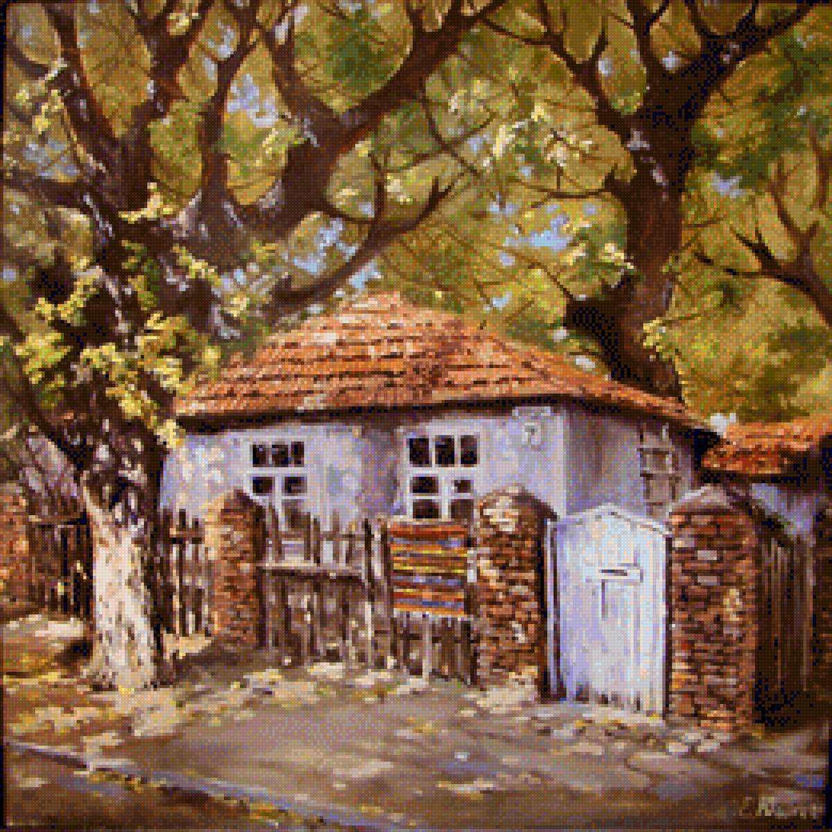 Осенняя дача - елена юшина - предпросмотр