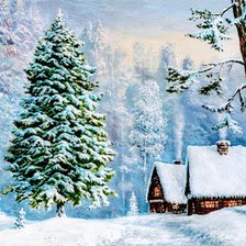 Схема вышивки «Опушка»