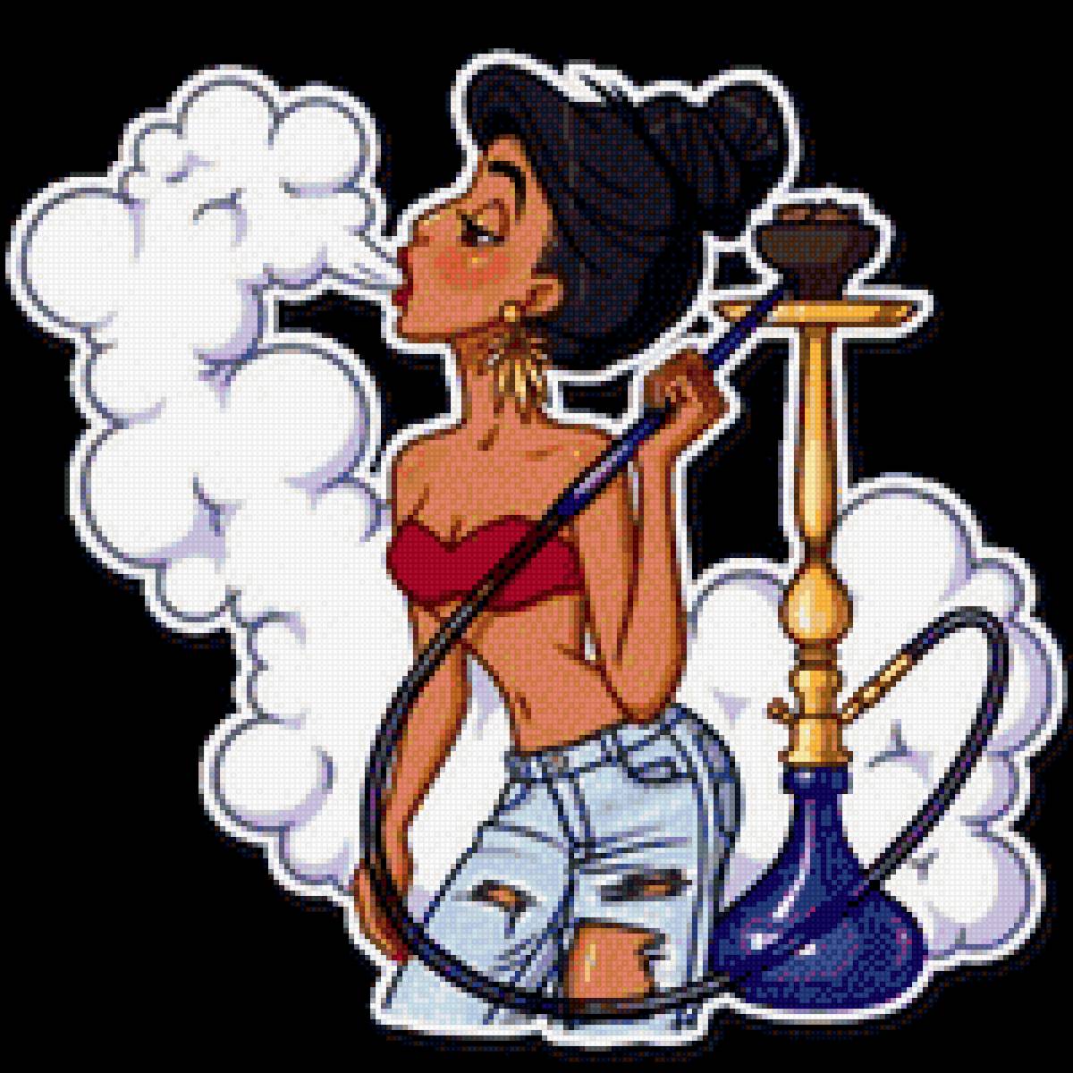 №2217180 - принцесса, кальян - предпросмотр