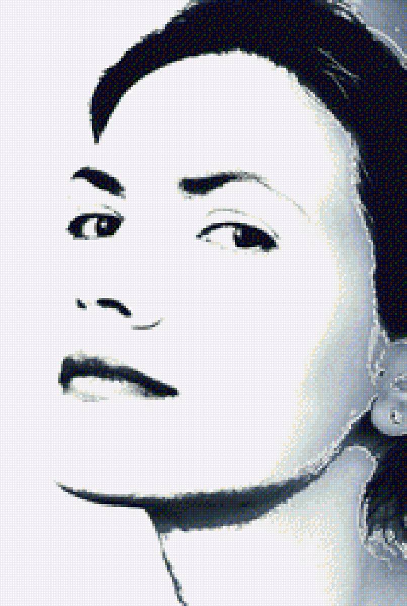 Девушка - портрет, чб, люди - предпросмотр