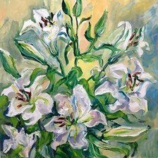 Схема вышивки «Цветы»