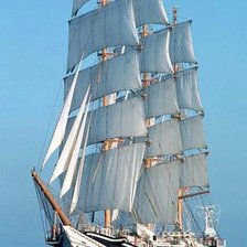 Схема вышивки «ПАРУСНИК»