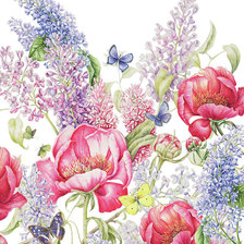 Схема вышивки «Цветы»