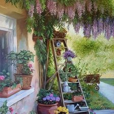 Схема вышивки «Огородик»