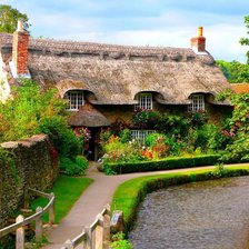 Схема вышивки «Домик»