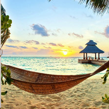 Схема вышивки «Вид на море...мечта»